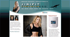 Desktop Screenshot of jinifit.com